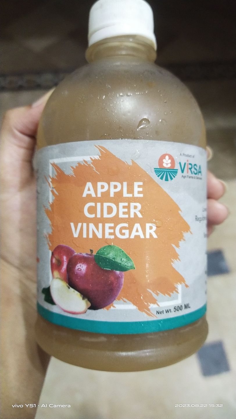 Customer photo review of Apple Cider Vinegar