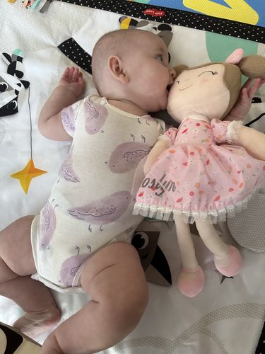 Customer photo review of Personalized Spring Girl - Blush