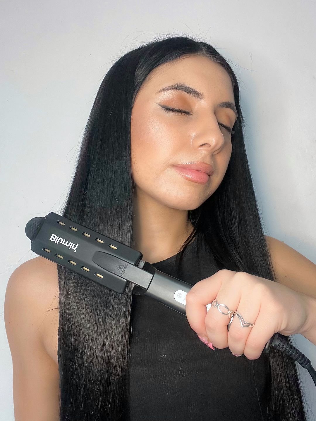 Customer photo review of Plancha de Pelo Profesional IonicWave Blumin