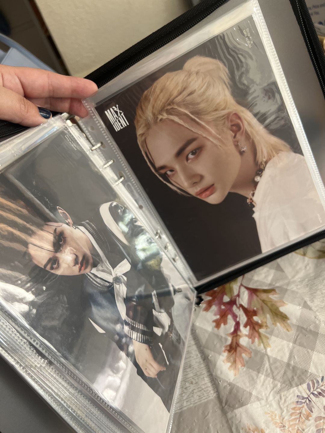 Customer photo review of PREMIUM POSTCARD SLEEVES - INDIGO VERSION (154x213MM)
