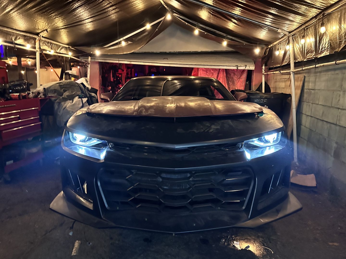 Customer photo review of 2014-2015 Chevy Camaro 6th Gen Style Headlights Projector LED DRL'S