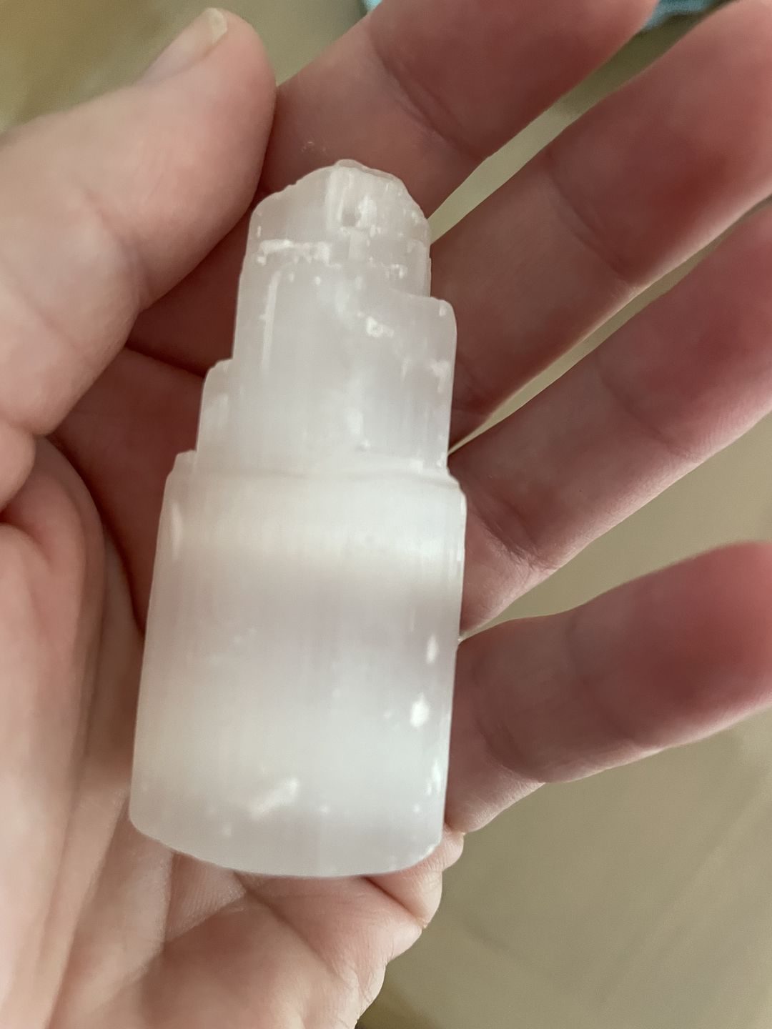Customer photo review of Selenite - Tower