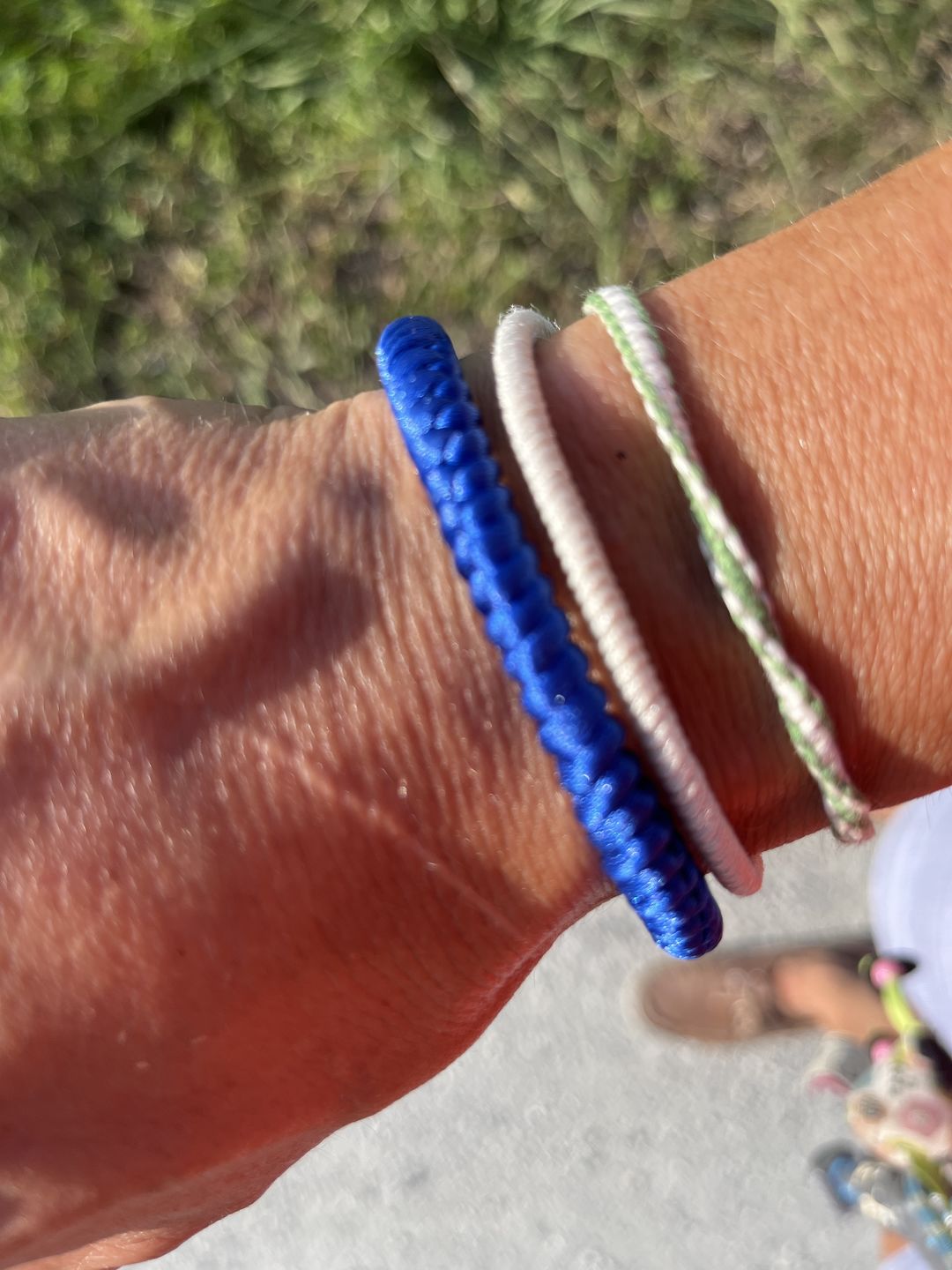 Customer photo review of Bracelets Porte Bonheur