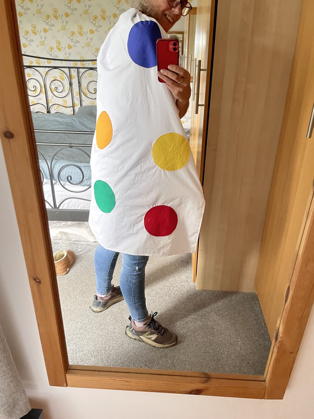 Customer photo review of Plain 14 Piece Cotton Fat Quarter Bundle - Big Pack