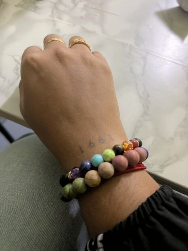 Customer photo review of Chakra Bracelet