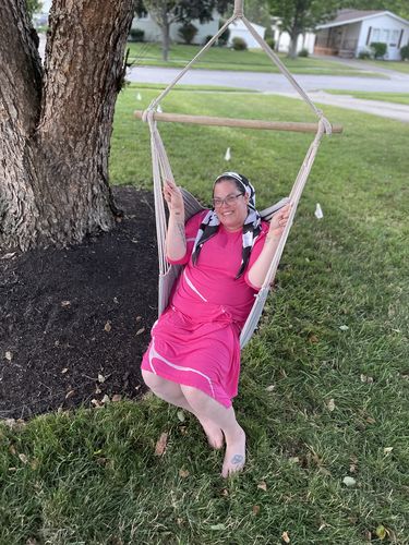 Customer photo review of Celine Pre-Tied Scarf