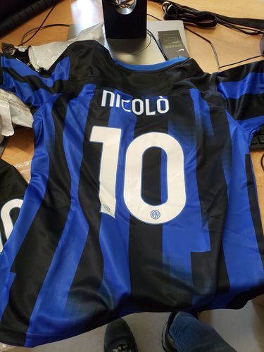 Customer photo review of PERSONALIZZAZIONE MAGLIA