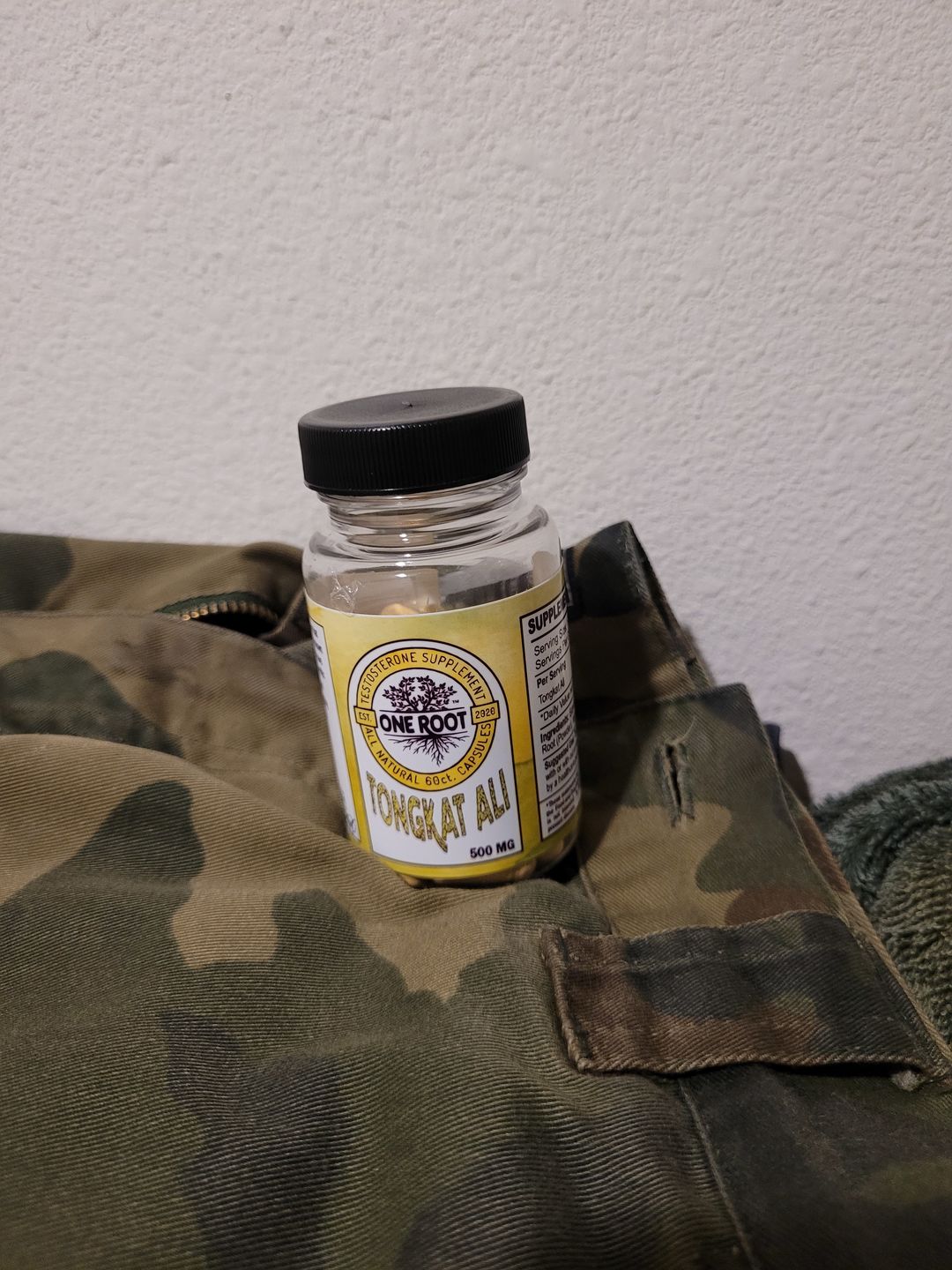 Customer photo review of Tongkat Ali Capsules: 60ct