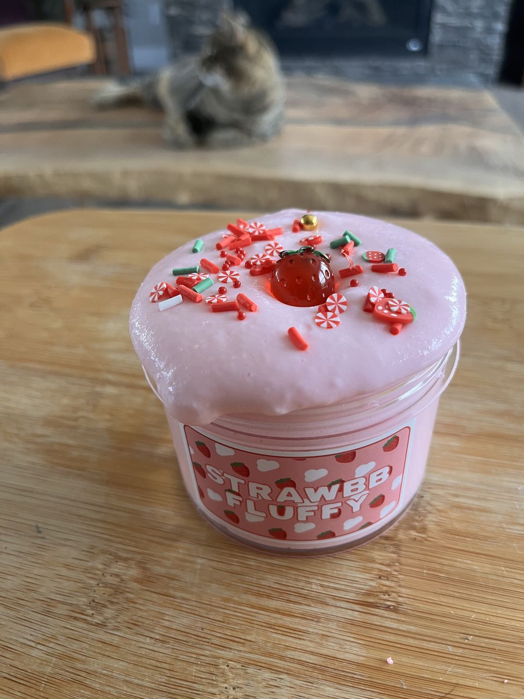 Customer photo review of Strawberry Fluffy