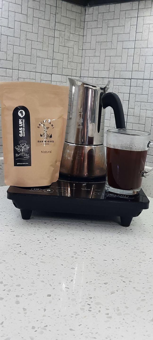 Customer photo review of Mezcla de Café Para Espresso