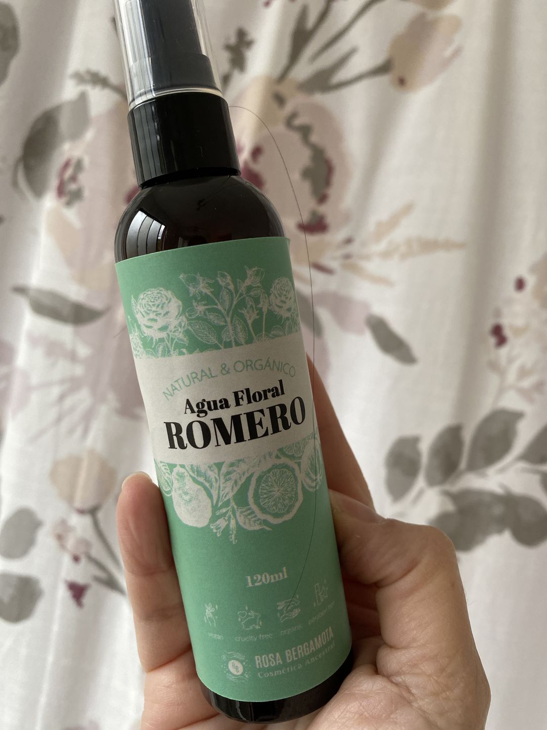 Customer photo review of Agua de Romero 120ml