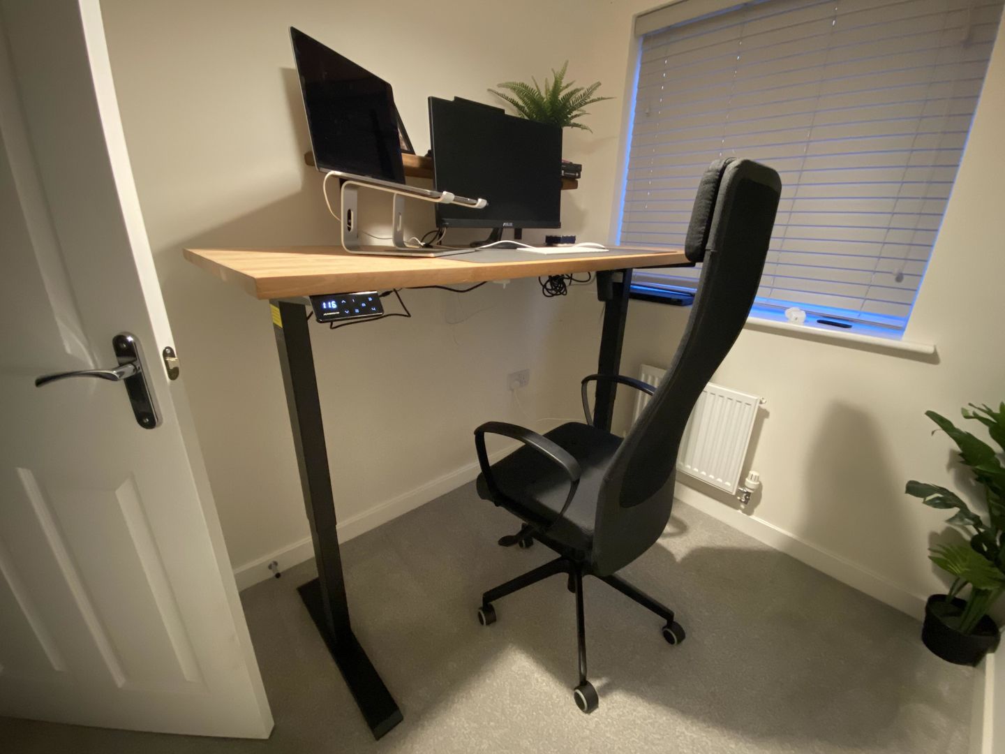 Customer photo review of Maidesite T1 Basic - Electric Height-Adjustable Standing Desk Frame
