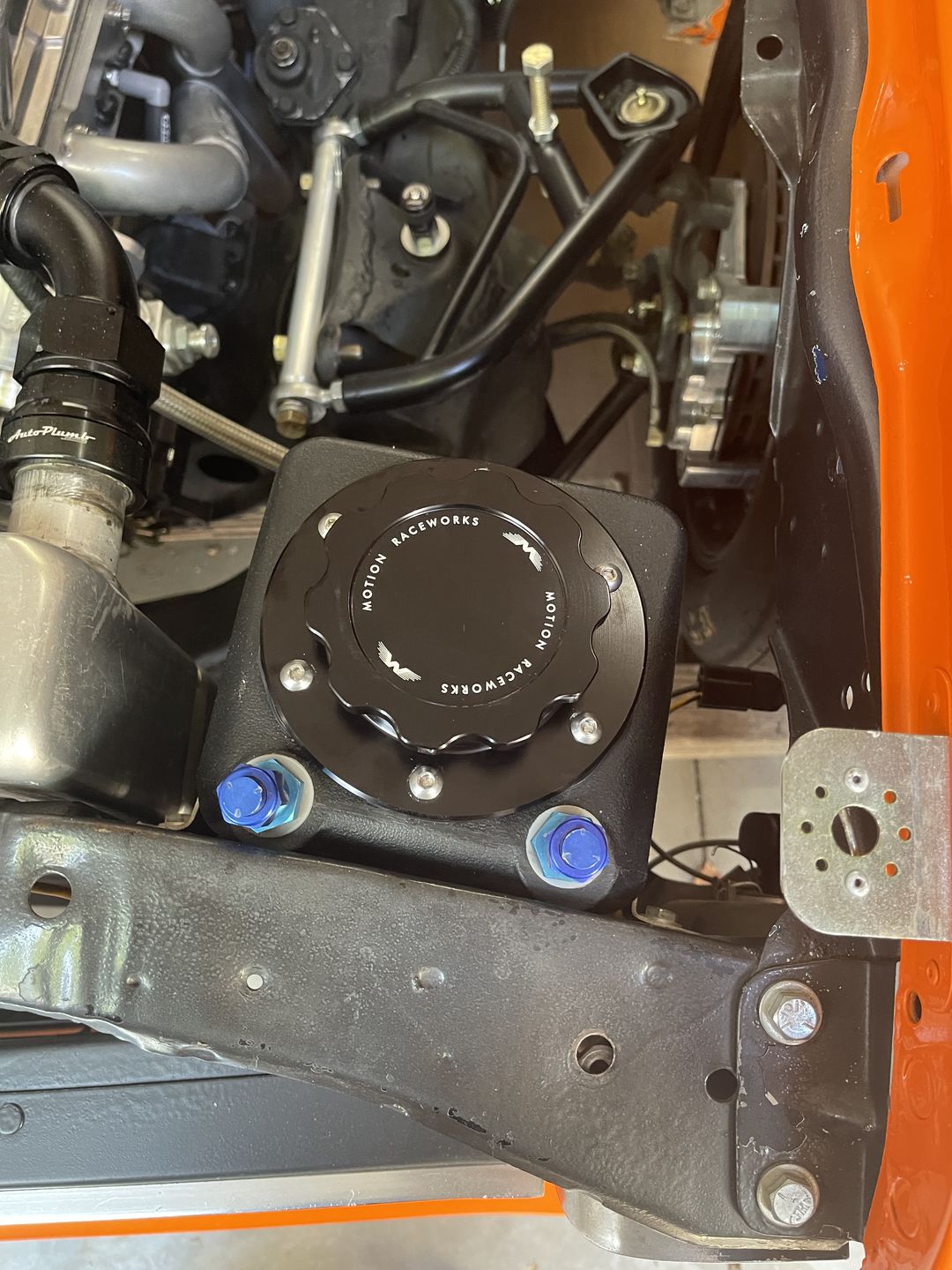 Customer photo review of Motion Billet Fuel Cap (Screw on) 6 bolt w/ Seal and Hardware 27-140