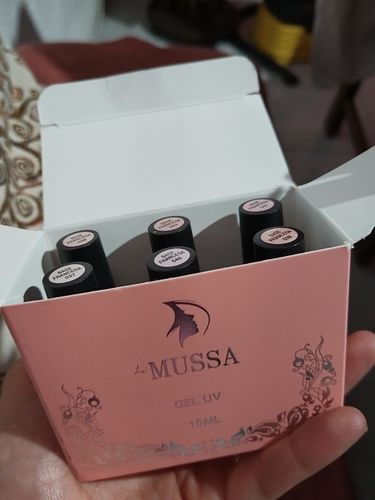 Customer photo review of Gel Gama Base Francesa 6 pzas MUSSA