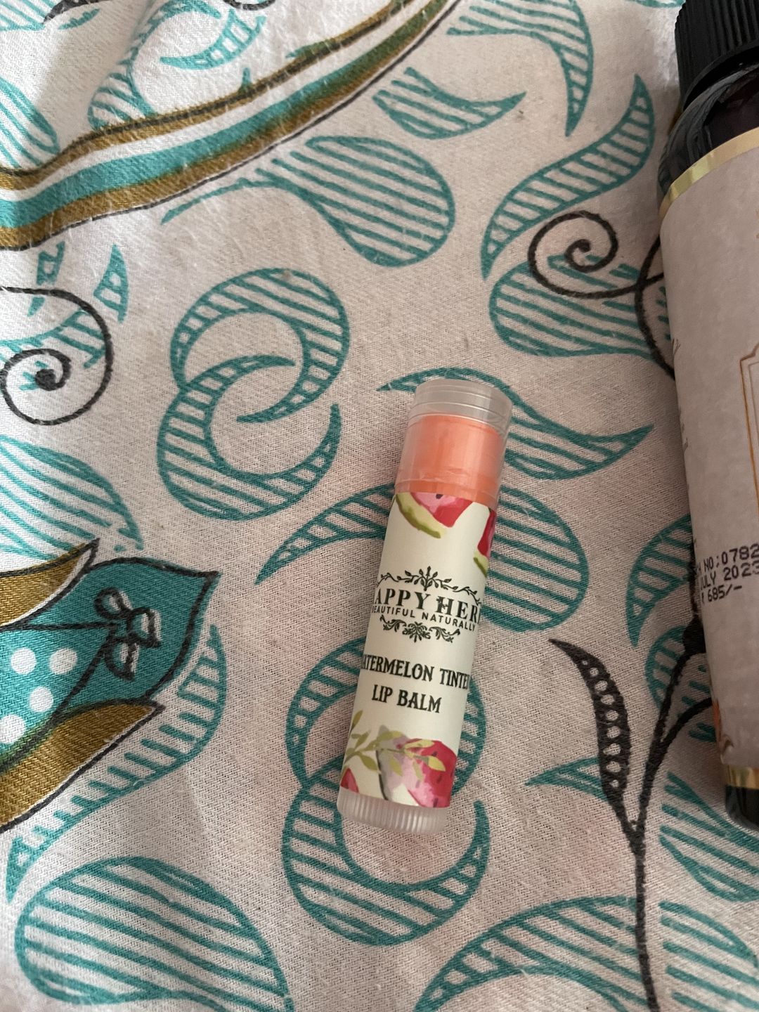 Customer photo review of Lip Balm With Tint Watermelon