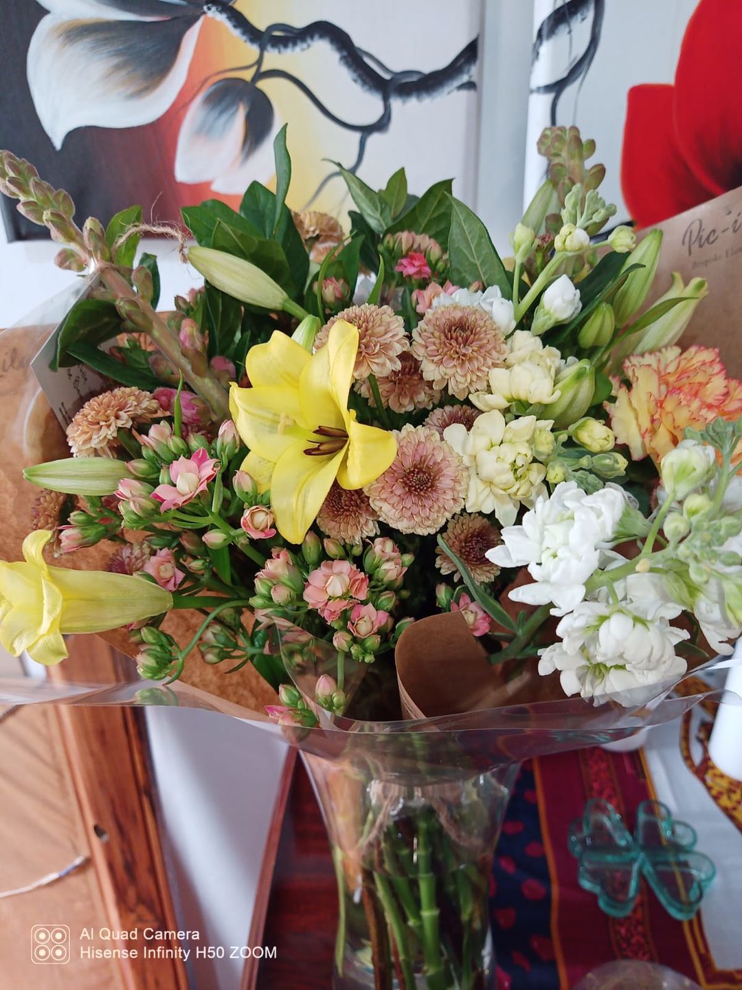 Customer photo review of Fresh Flower Bunch (Pretty In Pastels)