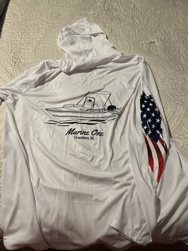 Customer photo review of Custom Digital Boat Artwork