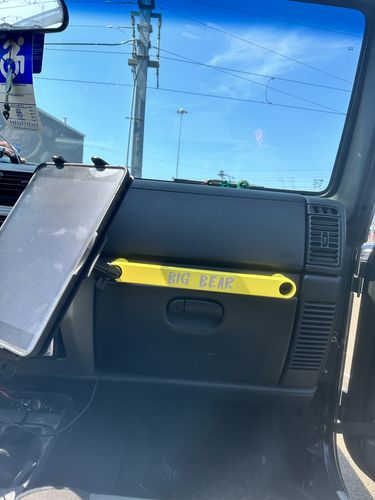 Customer photo review of TJ / LJ Grab Bar