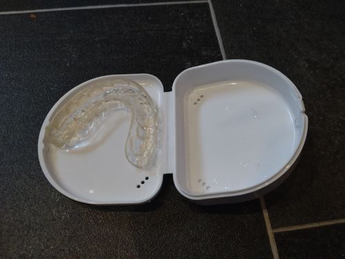 Customer photo review of SleepPro Hard Night Guard 3mm