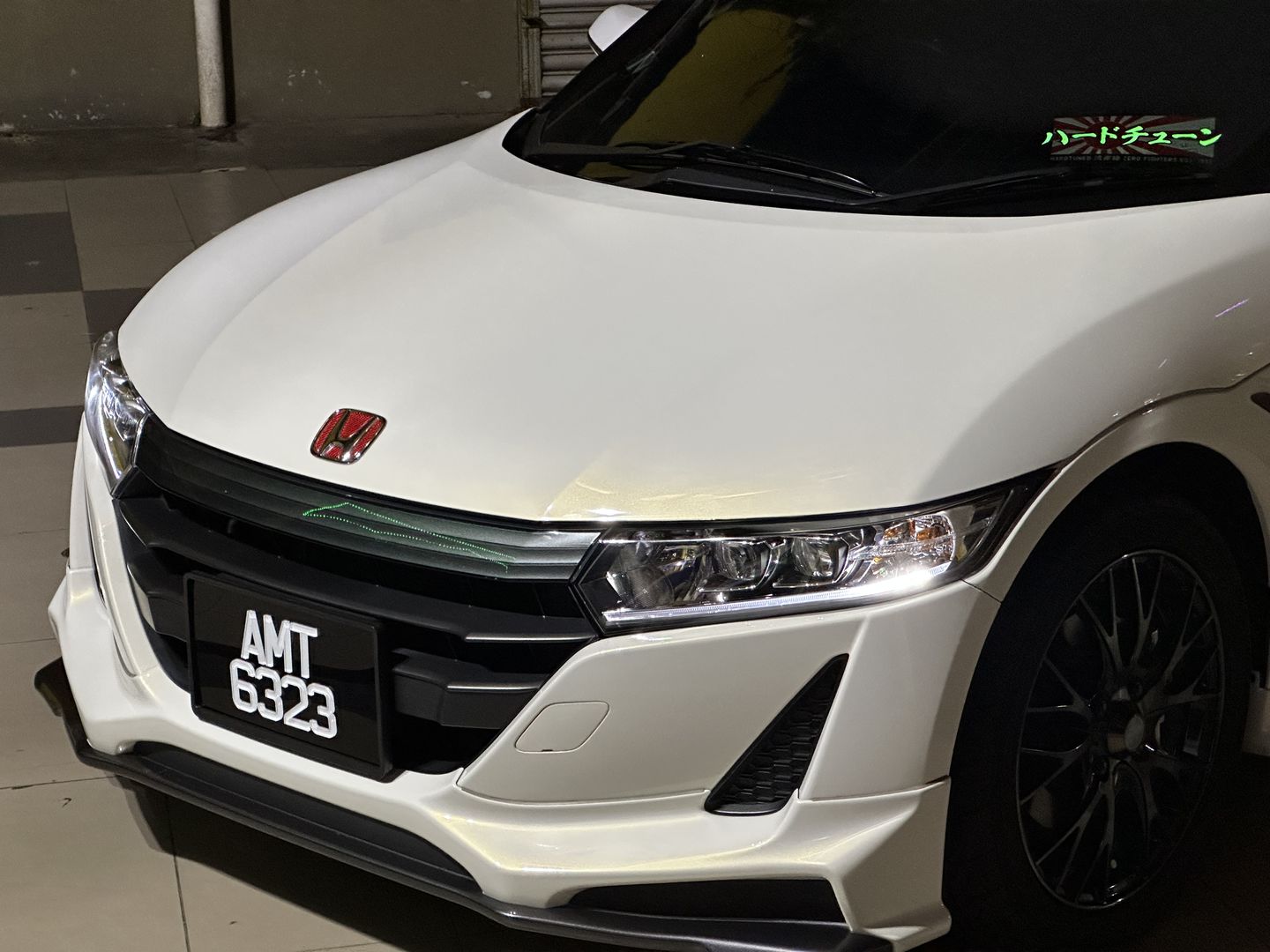 Customer photo review of Rising Sun Electric Sticker
