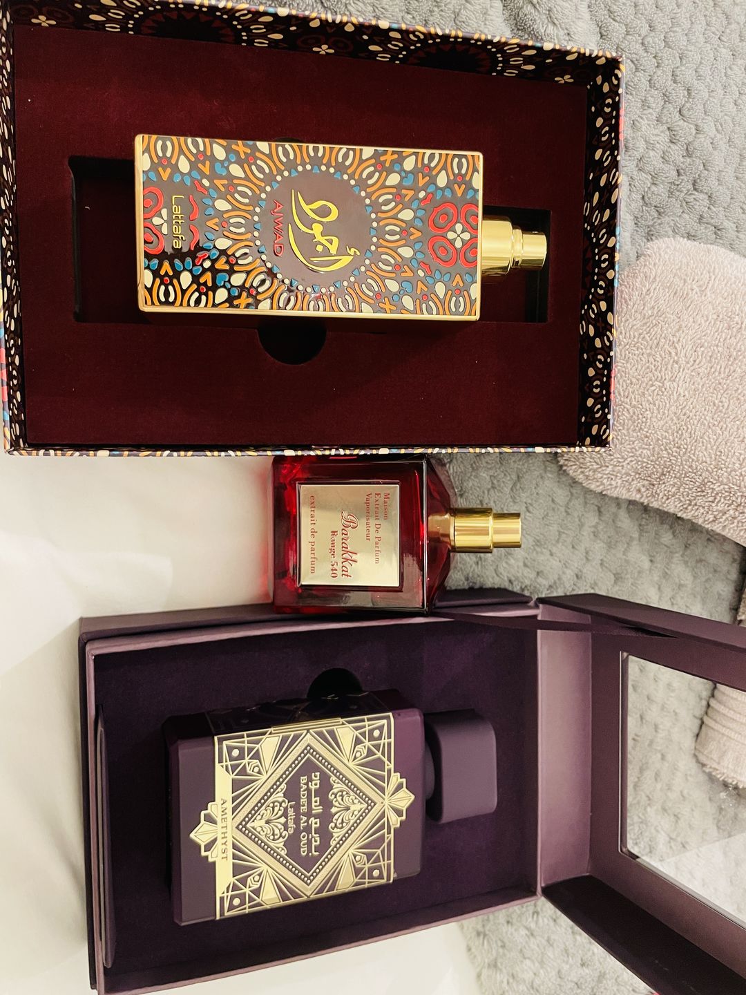Customer photo review of Ajwad Lattafa Perfumes