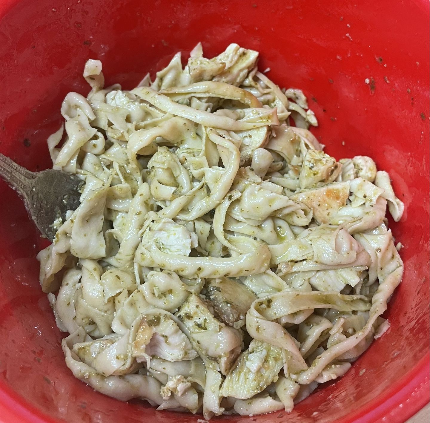 Customer photo review of Fettucine VALUE BUNDLE DEAL- 10 x Qetoe Organic Low Carb Fettuccine Pack