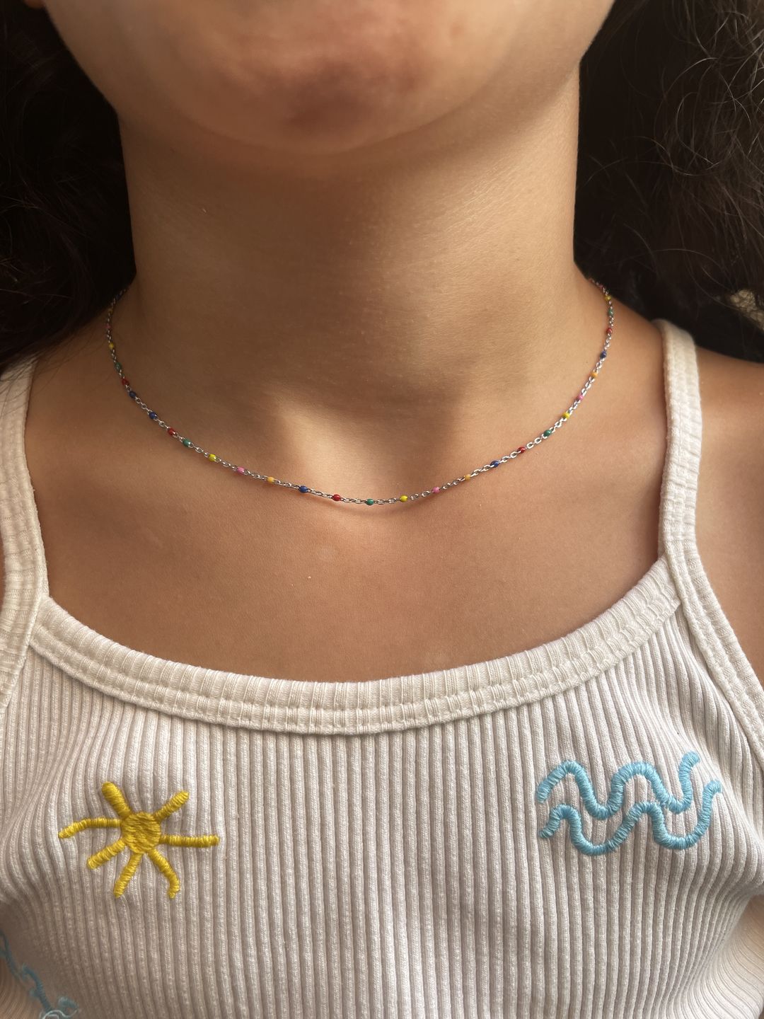 Customer photo review of Collar Cóctel Colors
