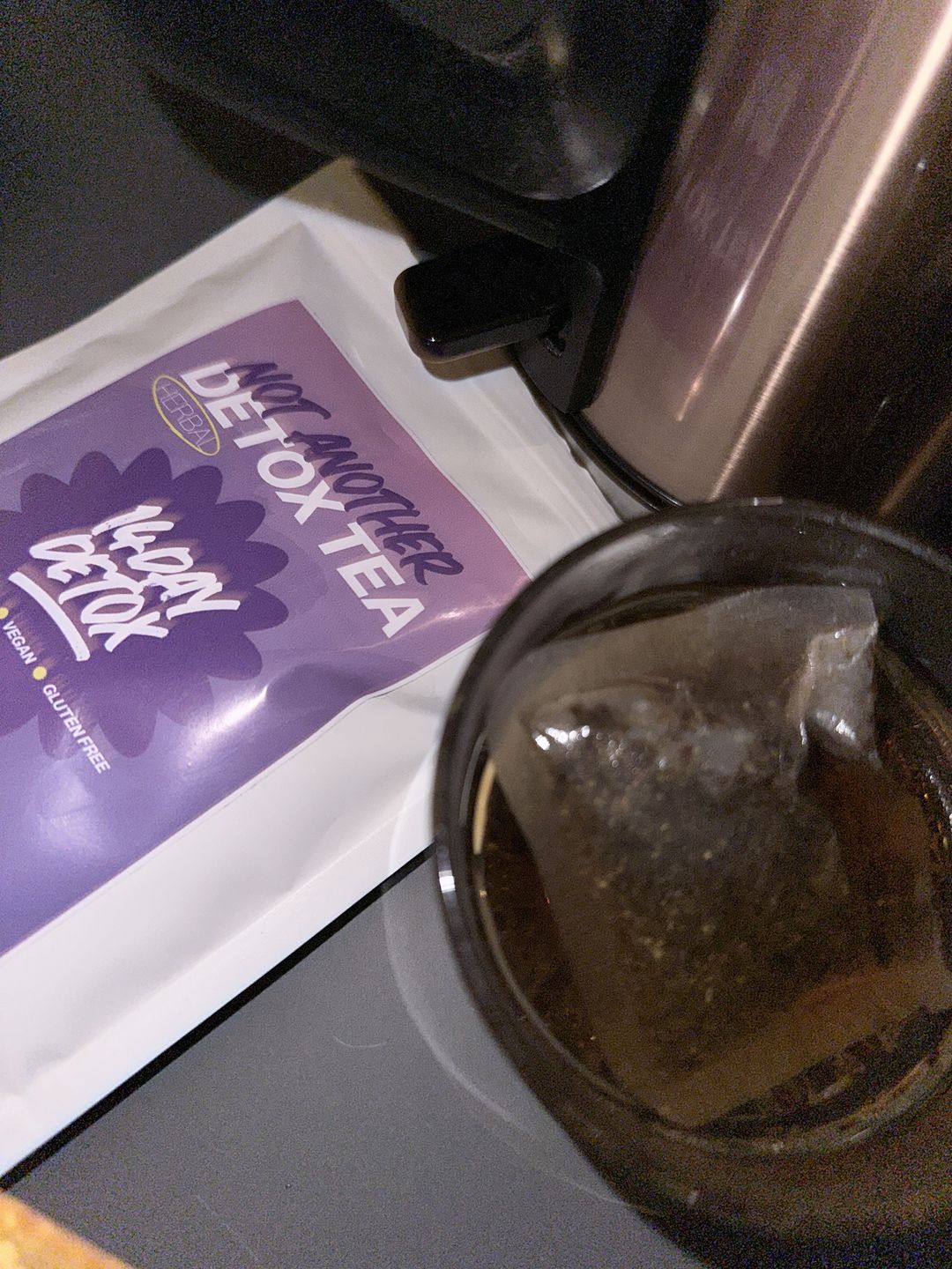 Customer photo review of 14 Day Detox Tea + FREE SHIPPING $110+