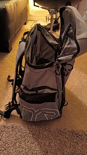 Customer photo review of ALLIANCE 45L BACKPACK BLACK GREY TYR