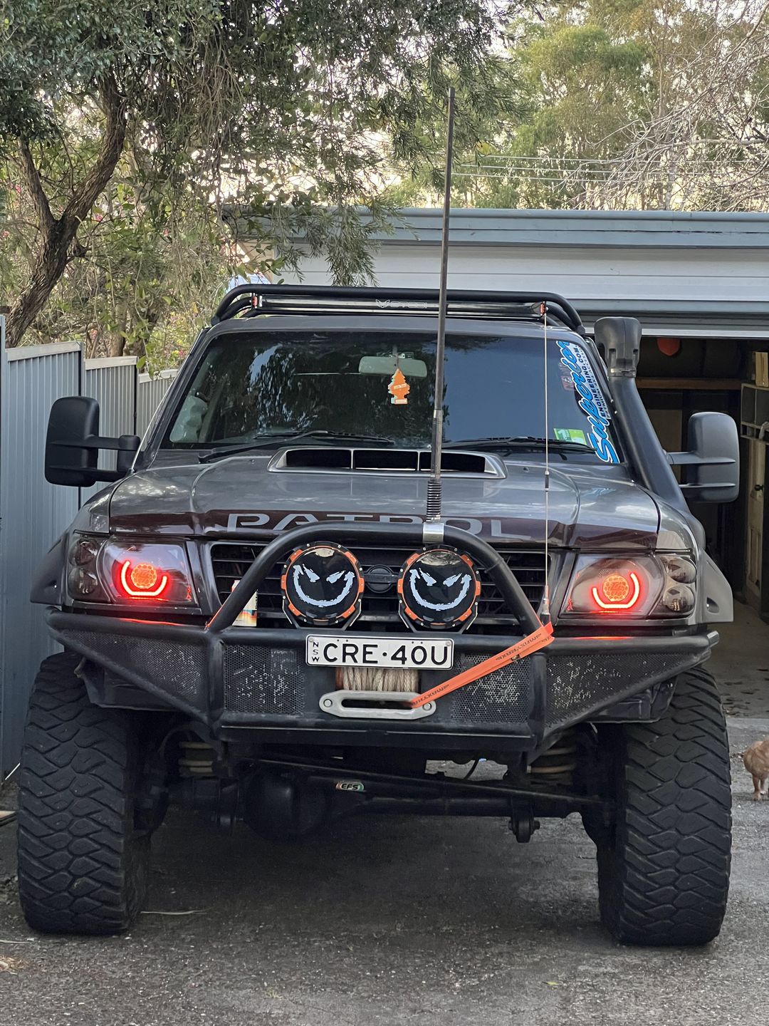 Customer photo review of Nissan Patrol Gu S1-3 Projector/Custom Headlights