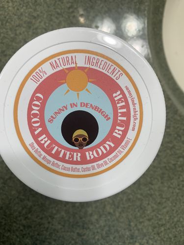 Customer photo review of Cocoa Butter Body Butter