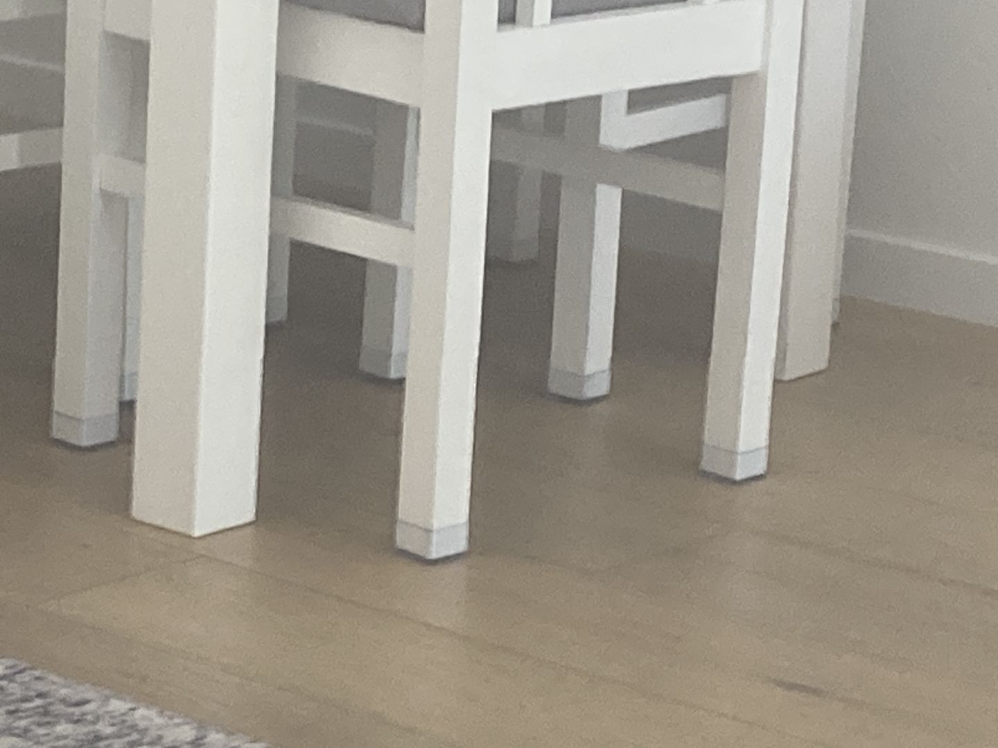 Customer photo review of Square Silicone Non Slip Floor Protector - Floor Protection