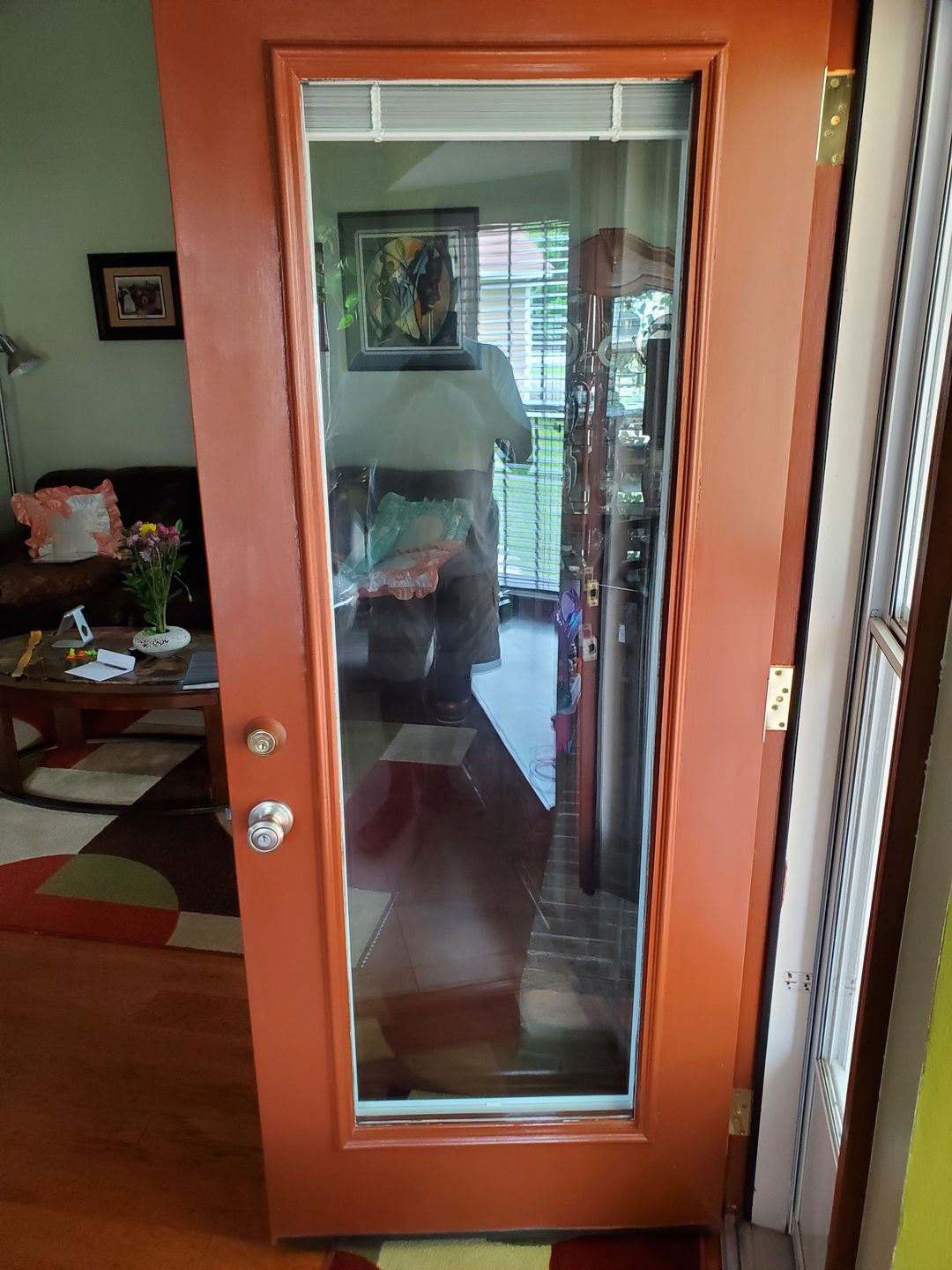 Customer photo review of Grills Between Glass 15 Lite Glass and Frame Kit (Full Lite)