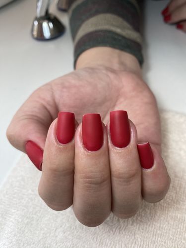 Customer photo review of Gel Polish Studios Didier Velours Top coat No wipe 8ml