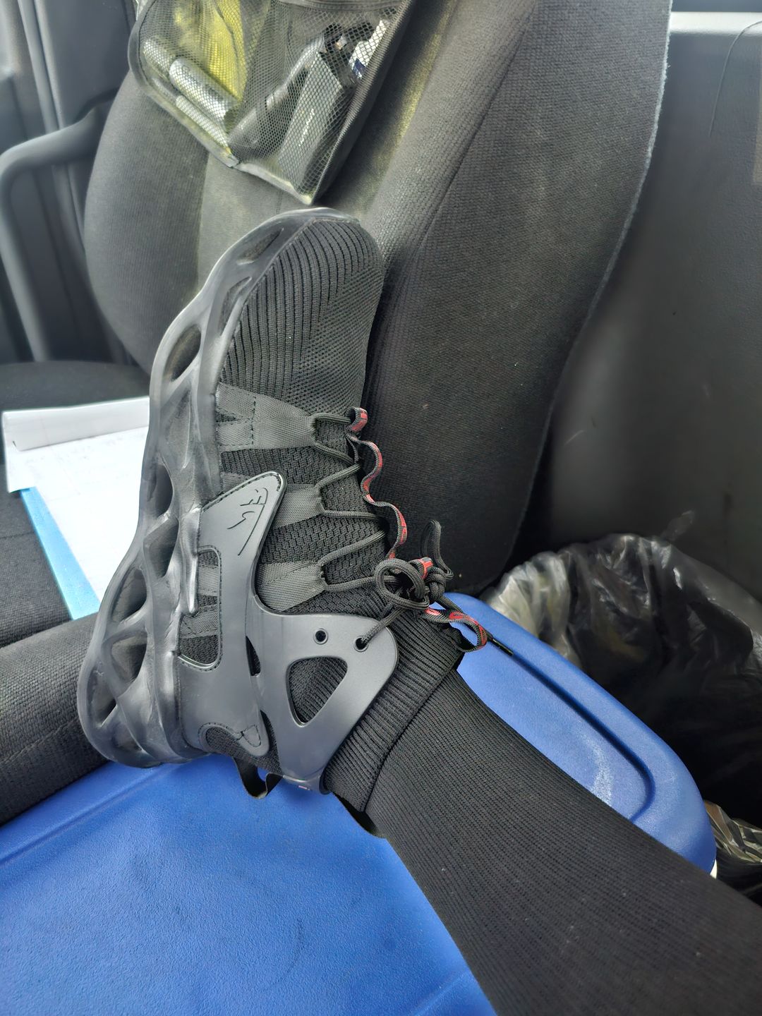 Customer photo review of Maven Comfortable Steel Toe Safety Shoes