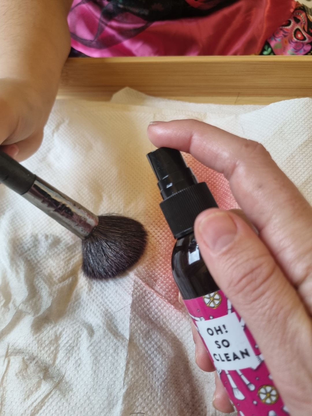 Customer photo review of Pack Pyme Lover  (2 limpiadores 100ml + travel size REGALO)