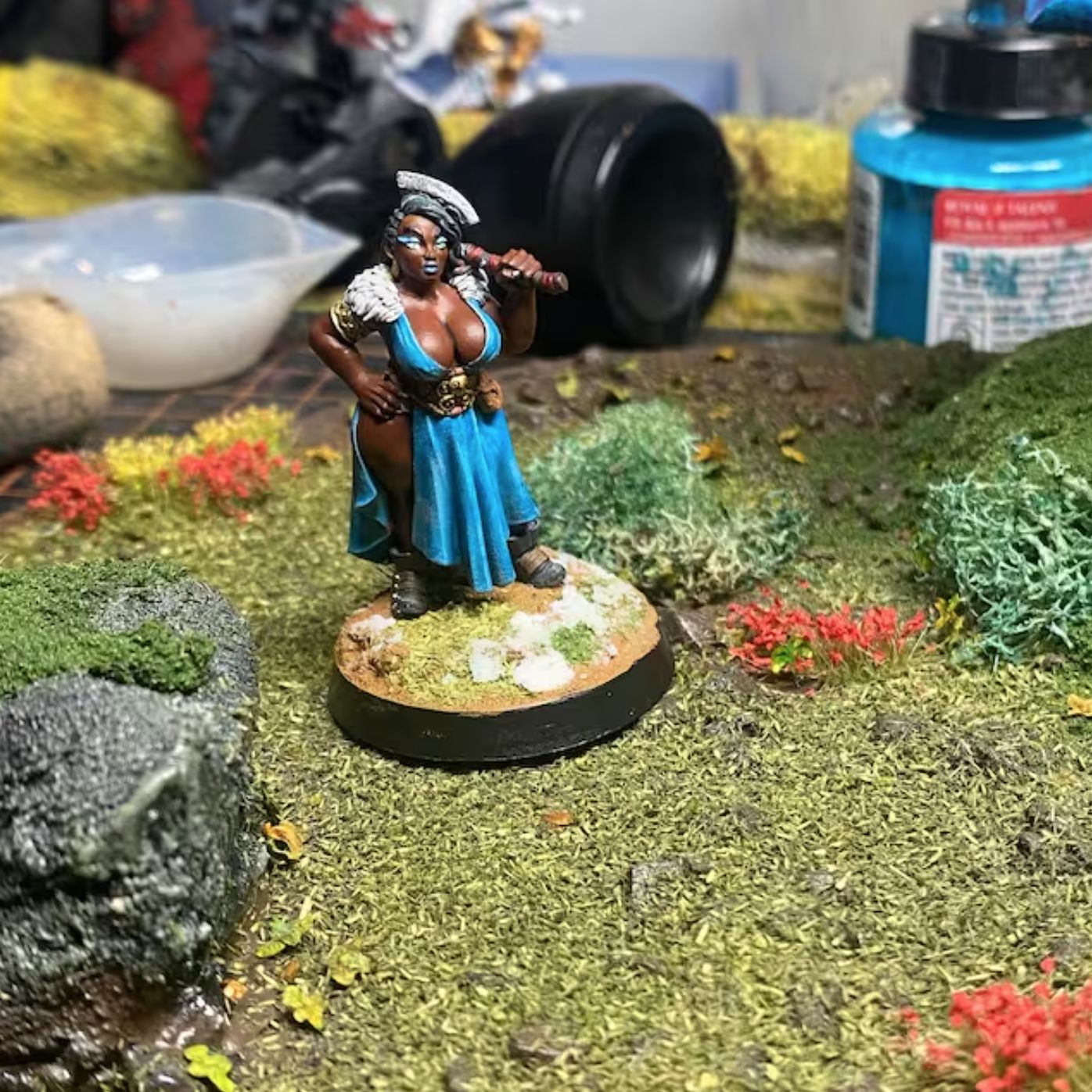 Customer photo review of Alfhild - Northwoman Pinup