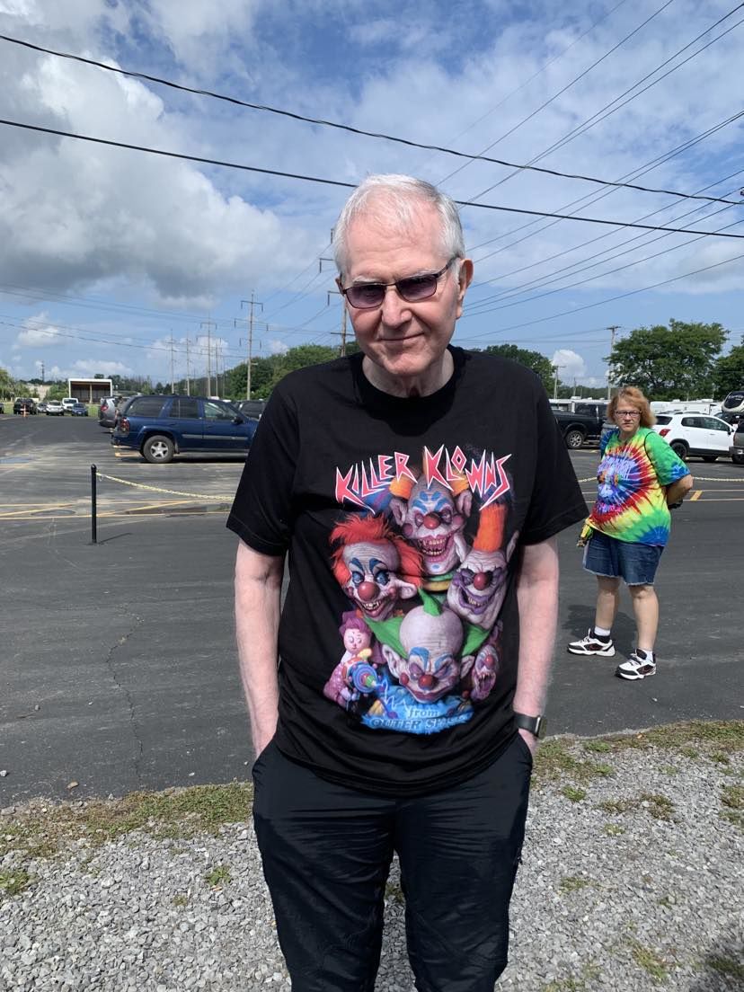 Customer photo review of Killer Klowns From Outer Space Horrific Harlequins T-Shirt