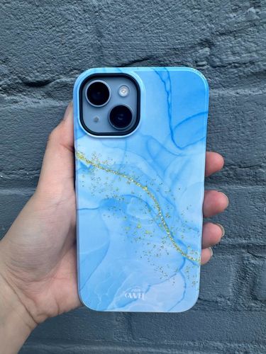 Customer photo review of Marble Blue - iPhone 14