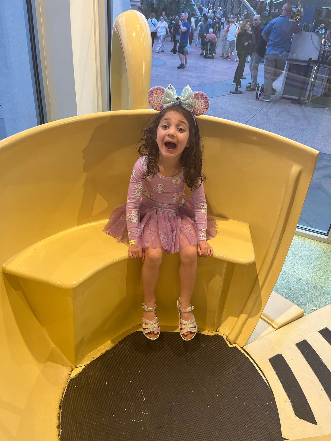 Customer photo review of Elsa Purple Mickey Ears