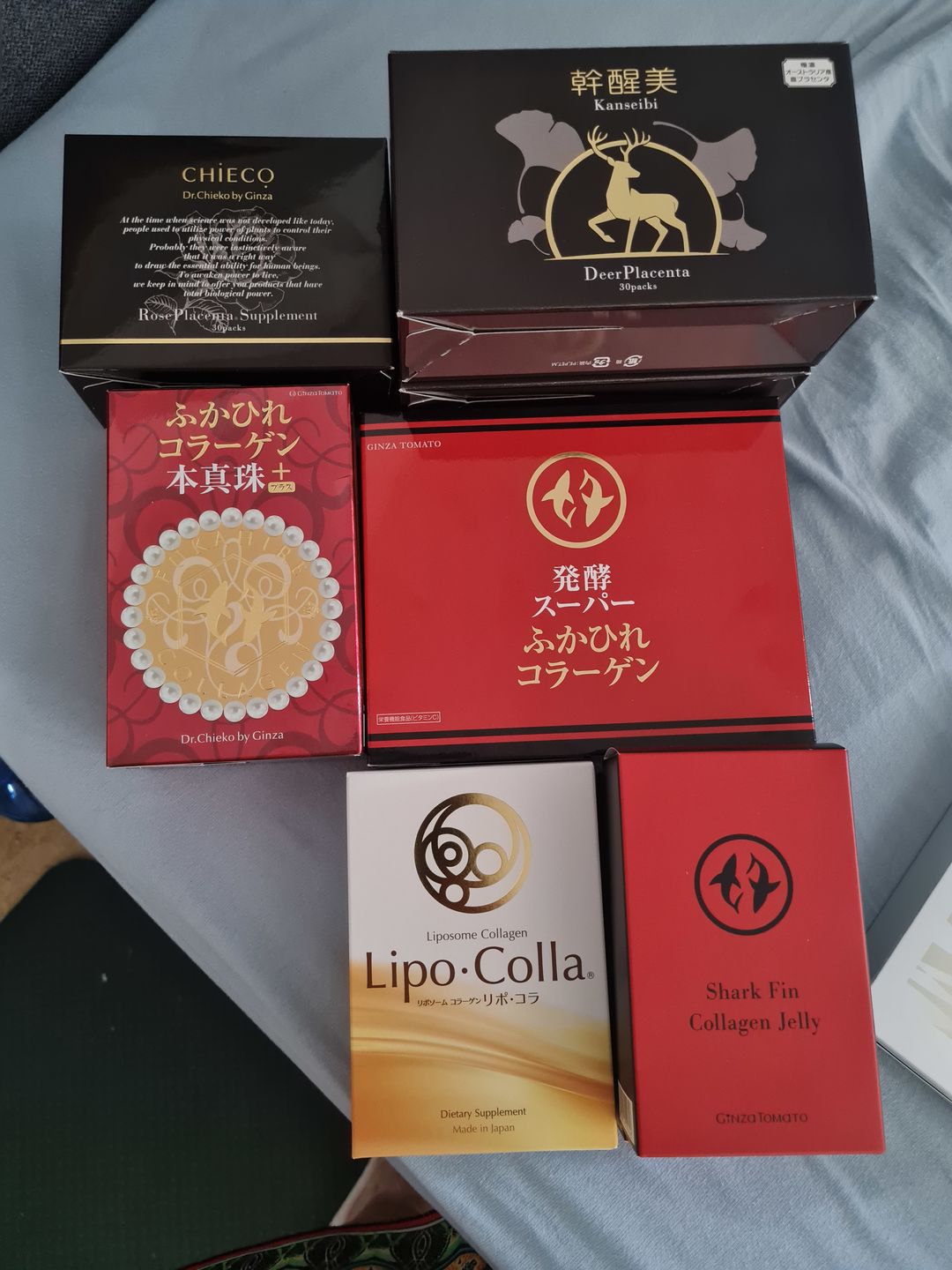 Customer photo review of Ginza Tomato Shark Fin Collagen Jelly