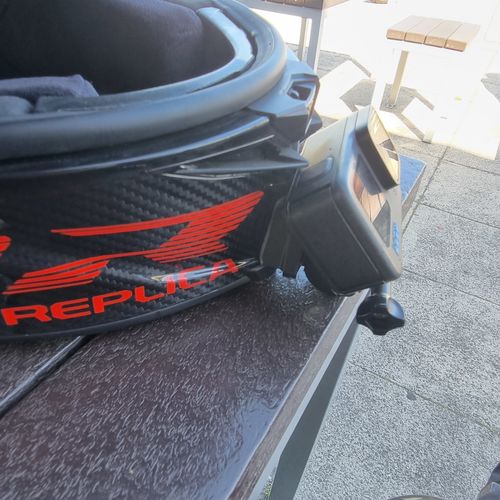 Customer photo review of AGV Corsa R/Pista GP RR Camera Mount