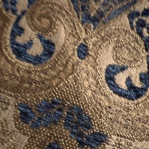 Customer photo review of Versailles Damask Brocade Chenille Woven Jacquard Fabric | 6 Colors