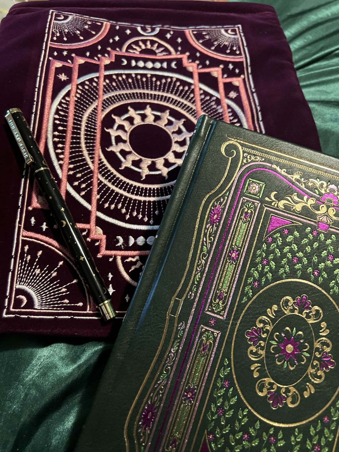 Customer photo review of Literati Notebook - Forest Green