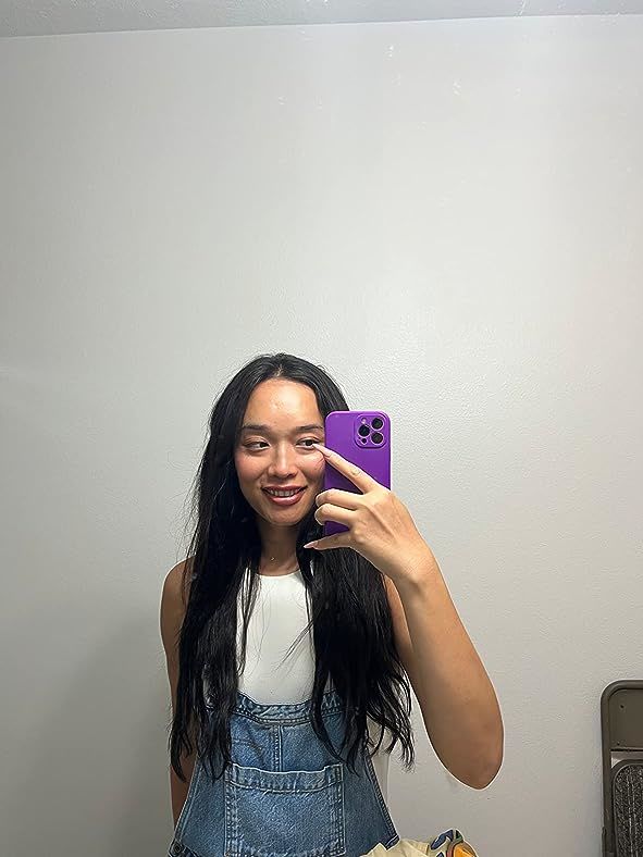 Customer photo review of Nano Ring Extensions Remy Human Hair Nano Tip Hair Jet Black #1 |Youngsee