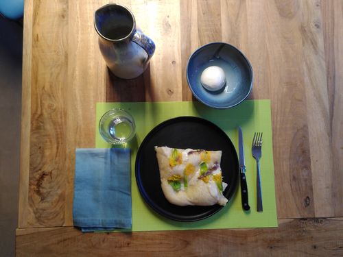 Customer photo review of Nube - Krug 1.2 l blau reaktiv