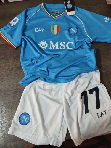 Customer photo review of NUOVA MAGLIA NAPOLI HOME 2023/24