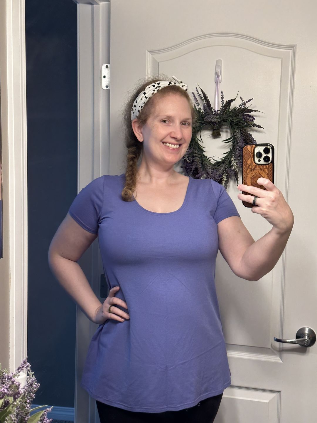 Customer photo review of *Pre-Sale* Scoop Tee