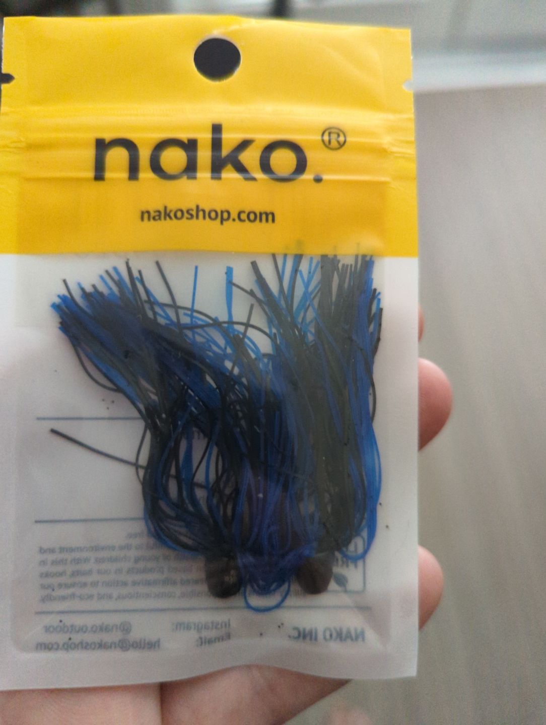 Customer photo review of Better than Flipping! Tungsten Skirt Weights | Designed by Nako | 8 Skirt Colors Bulk Pack