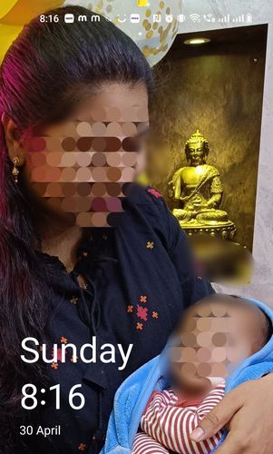 Customer photo review of Yellow Floral Tiered Maxi